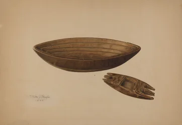 Maple Sukker Mold, 1939.
