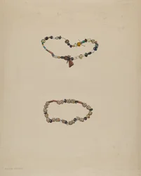 Trade Beads, ca. 1936.