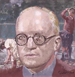 Portrett av Sir Hugh Walpole (1884-1941), 1928