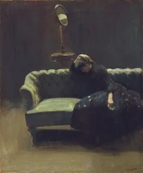 Den fungerende lederen eller repetisjonen: The End of the Act, c.1885-6