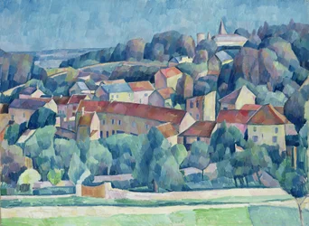 Hardricourt landsby og slott