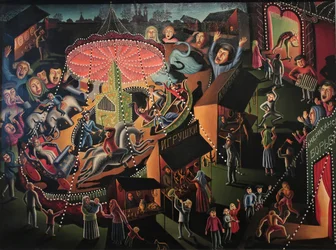 1922 Walter Spies-karusellen