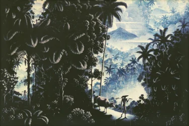 Landskapet og barna hennes