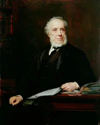Portrett av Edward Baines Jr (olje på lerret)
