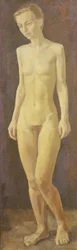 Naken kvinne (stående)