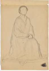 To studier for et portrett i helfigur