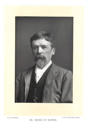George Du Maurier , britisk forfatter og kunstner, c1895.