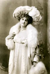 Marie Studholme 1875-1930, engelsk skuespillerinne, 1900-tallet.