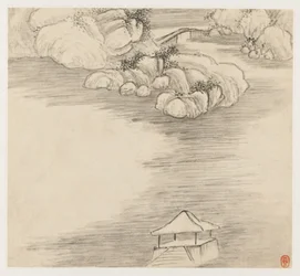 Album of Landscapes: Leaf 3, 1677.