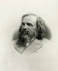 Portrett av Dmitri Ivanovich Mendeleev (Tobol'sk