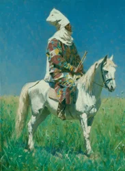 Berittener kirgisisk