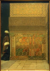Hjørne i Gur-Emir-mausoleet