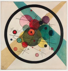 Circles in a Circle, 1923.