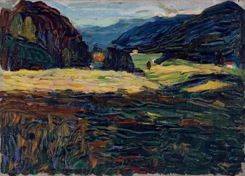 Kochel - Landskap med slott