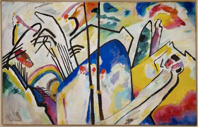 Komposition 4 (oil on canvas)