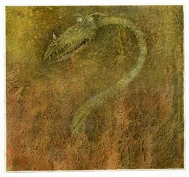 UT AV FLAMMENE, 2000 (blandet media)