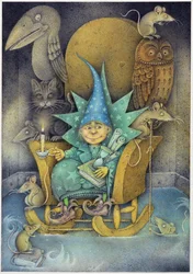 Trollmannens lærling, 2000 (blandet media)