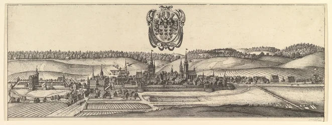 Ansbach og Coburg, Vis a av to visninger a&b., 1625-77.