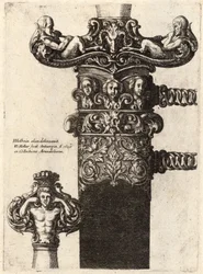 Dolk og slire, etter tegning av Hans Holbein