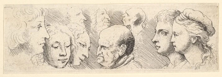 Hovedstudier, 1644-52.