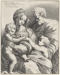 Hellig familie med døperen Johannes
