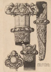 Ornament for a Dagger and Scabbard, 1644.