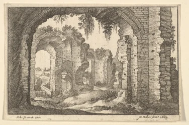 Romerske ruiner, 1673.