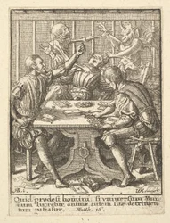 The Gamesters, fra dødsdansen, 1651.