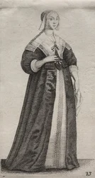 Engelske kvinners flere vaner, fra adelen til landskvinnene..., 1639.