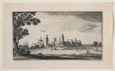 Windsor Castle fra sørøst, 1644.