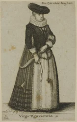 Ung Zürich kvinne