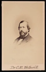 Portrett av Dr. Charles Mayer Wetherill 1825-1871, 1864.