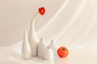 Elegant stilleben med blomster