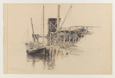 Seilbåt Docked, Newport