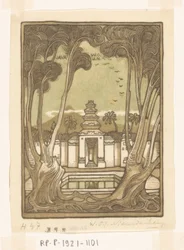 Kirkegård i Jogyakarta på Java Holy Cemetery, Java (original tittel)