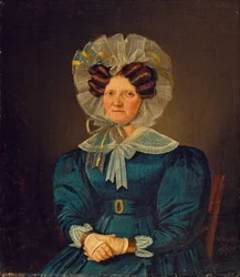 Portrett av Mette Sophie Fuglsang, kunstnerens tante