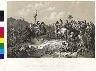 Episode fra slaget ved Harsany-fjellene 12. august 1687