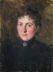 Felicia Kirchdorffer, kunstnerens niese, 1896
