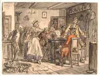 "Collegium Politicum". (Den politiske pitcher)