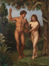Eva frister Adam