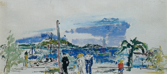 Sjømenn på stranden