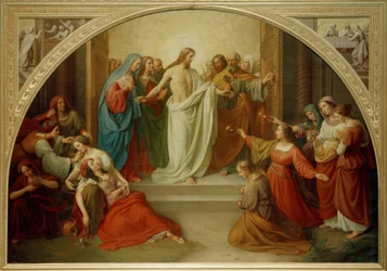 W. v. Schadow, De kloke og tåpelige jomfruer