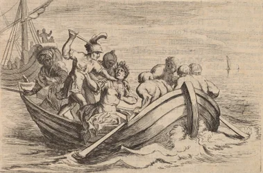 Knivstikkingen av Pompeius, 1634.