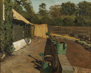 Kjøkkenhage ved Ewijkshoeve, 1895
