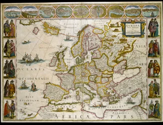 Kart over Europa