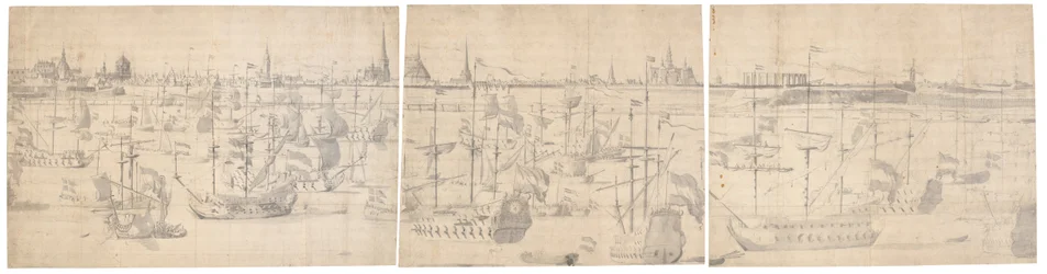 Den nederlandske flåten på Copenhagen Red 1658