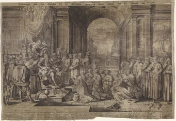 Tyranni av Alva Bilde av den elendige staten Nederland, under hertugen av Albas grusomme tyranni (tittel på objekt) Delineatio deplorati status belgia sub immensa tyrannide Albani ducis Fernandi a Toledo (tittel på objekt)
