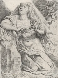 Maria Magdalena i villmarken, ca. 1613-14.