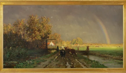 Regnbuen, ca. 1874–75 (maleri på lerret)