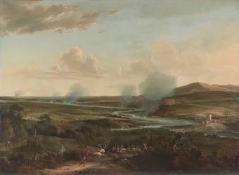 Slaget ved Medway Reise til Chatham, 1667: sett fra en høyde nær Rochester